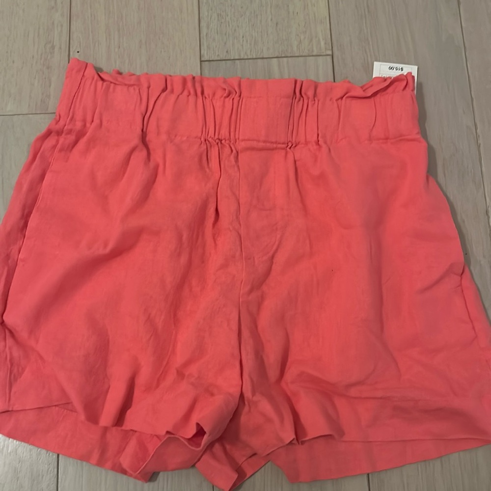 target pink shorts